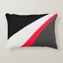 Search for black red and white cushions Stylish
