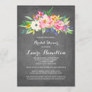 Search for chalk bridal shower invitations Watercolor
