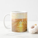 Search for carpe diem coffee mugs Latin