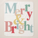Search for pink christmas blankets Typography