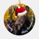 Search for funny moose christmas tree decorations Snow