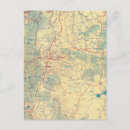 Search for road map postcards Oregon