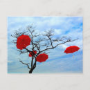 Search for red tree postcards Sky