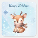 Search for cartoon deer stickers Snow