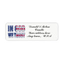 Search for god return address labels Trust