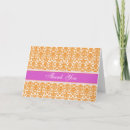 Search for orange damask cards Trendy