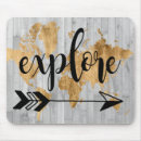 Search for explorers mousepads Travel