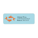 Search for fish return address labels Koi