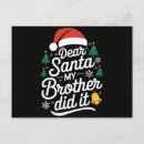 Search for funny brother postcards Pyjamas