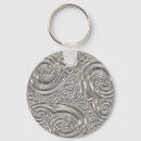 Search for engraved round key rings Vintage