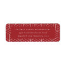Search for geometric pattern return address labels Modern