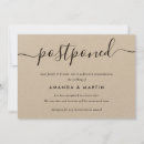 Search for change of date wedding announcement cards Minimalist