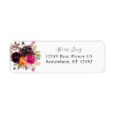 Search for orange and pink return address labels Modern