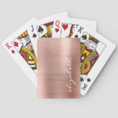 Search for metal playing cards Trendy