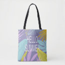 Search for hello summer tote bags Blue