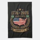 Search for anniversary tea towels America 250