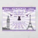 Search for purple lingerie shower invitations Party