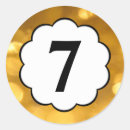 Search for number 7 stickers Birthday