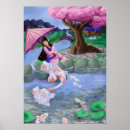 Search for koi fish pond painting posters Japanese