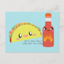 Search for hot sauces postcards Taco