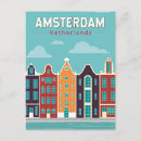 Search for amsterdam netherlands postcards Retro vintage travel