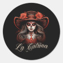 Search for la catrina stickers Gravestone