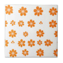 Search for orange background tiles Botanical
