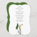 Search for calla lily invitations Botanical