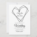 Search for double heart invitations Elegant