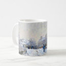 Search for winter snow scene mugs Impressionism