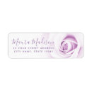 Search for lavender flower return address labels Birthday