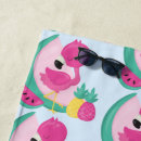 Search for pink flamingo beach towels Cute