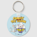 Search for funny brains key rings Laboratory mice cartoon