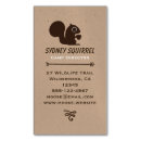 Search for squirrels business cards Animals
