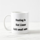 Search for linear mugs Healing is not linear