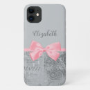 Search for grey ribbon iphone cases Girly