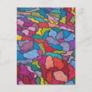 Search for abstract flowers postcards Modern