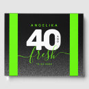 Search for 40th birthday guest books Minimalist