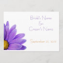 Search for gerbera cards invites Purple