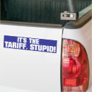 Search for tariffs bumper stickers Trade war