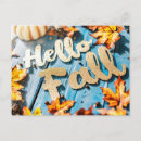 Search for fall flower postcards Pumpkin