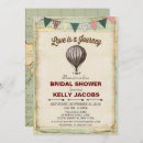 Search for hot air balloon bridal shower invitations Travel