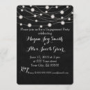 Search for chalkboard engagement party invitations Rustic