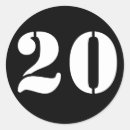 Search for sheet of 20 stickers Text