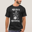 Search for cat drums tshirts Drummer