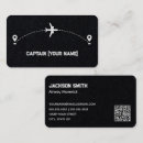 Search for captain business cards Flight