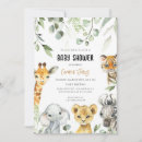 Search for wild adventure invitations Safari party