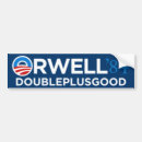 Search for orwell 1984 bumper stickers Political