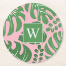 Search for palm leaf coasters Leaves