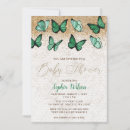 Search for emerald green baby shower invitations Calligraphy